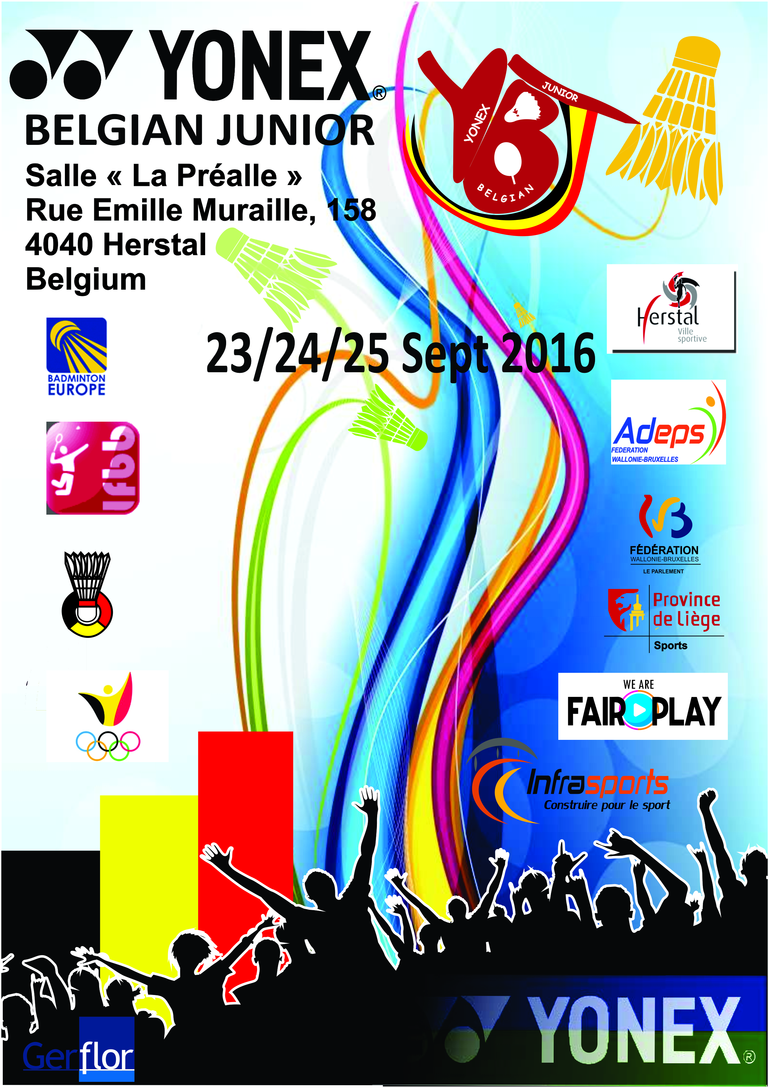 Yonex Belgian Junior 2016 Yonex Belgian Junior 2016